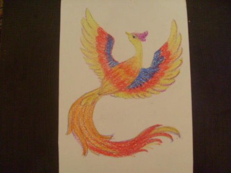 Рисование Волшебная птица