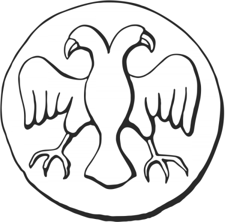 Герб России рисунок карандашом для детей