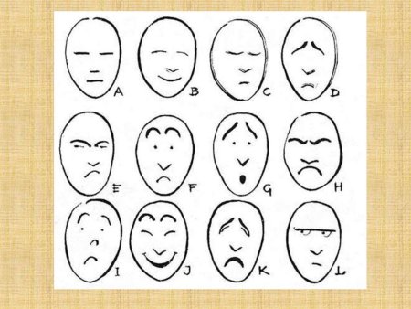 Мимика лица в схемах