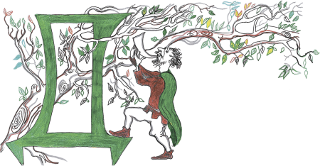 Рисунок к балладе Лесной царь