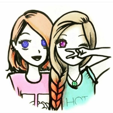 Рисунки для срисовки подруги