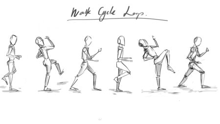 Ходьба референс