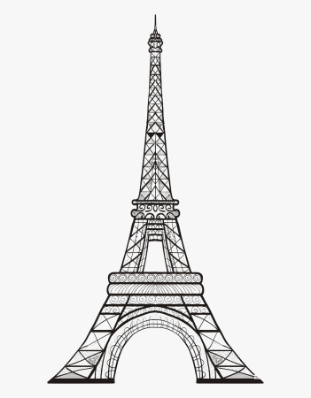 Эйфелева башня чертеж в масштабе