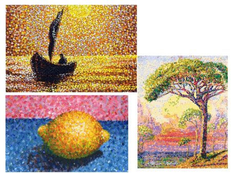 Винсент Ван Гог пуантилизм