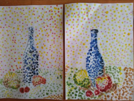 Пуантилизм техника рисования