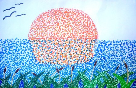 Дивизионизм пуантилизм футуризм