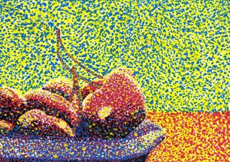 Пуантилизм Поль Синьяк фрукты