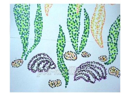 Техника рисования капельками