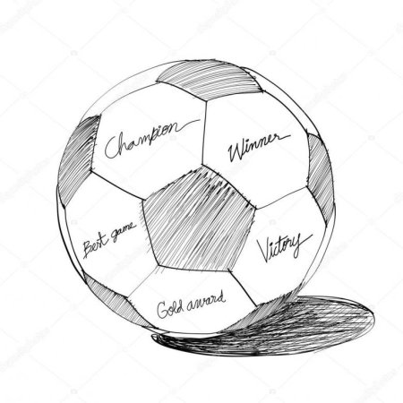 Как нарисовать мячик