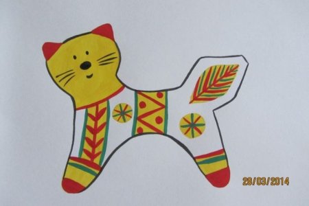 Рисование Филимоновская игрушка вторая младшая группа