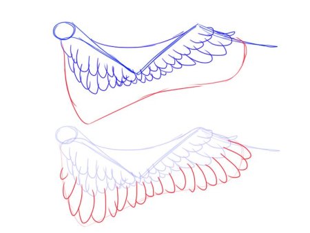 Рисунки поэтапно сердечки