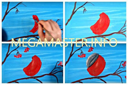 Рисование птиц для детей