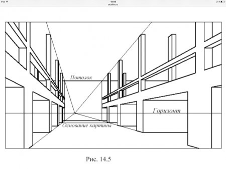 Построение улицы в перспективе