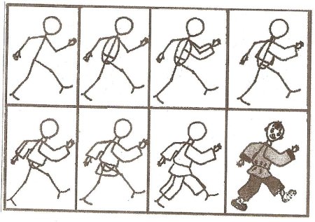 Схема рисования человека для дошкольников