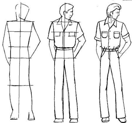 Как нарисовать солдата поэтапно