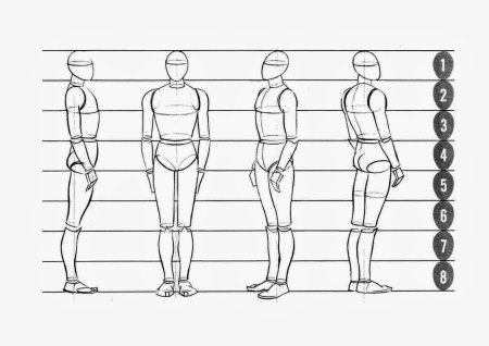 Человек в одежде рисунок карандашом