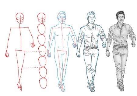 Нарисовать Ивана царевича поэтапно