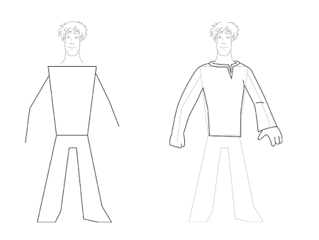 Изображение характера человека мужской образ