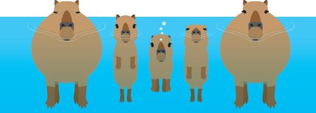 How to draw a Capybara