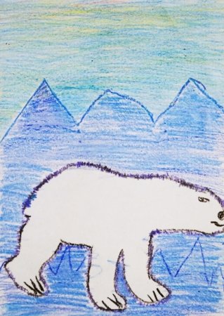 Рисуем Арктику с детьми