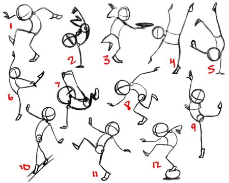 Изображение человека в движении