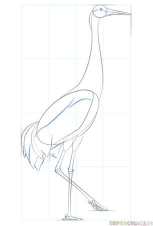 Журавли для рисования