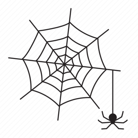Паутина рисунок карандашом