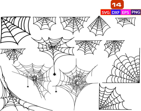 Паутина на бумаге