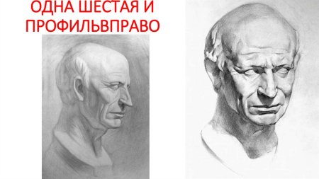 Поэтапный рисунок головы римлянина