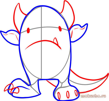 Монстры для рисования для новичков