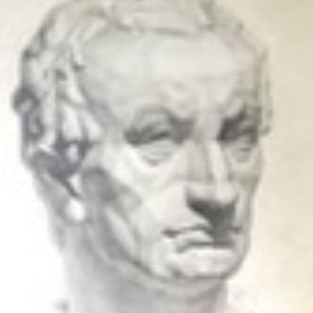 Гипсовая голова Гаттамелата Академический