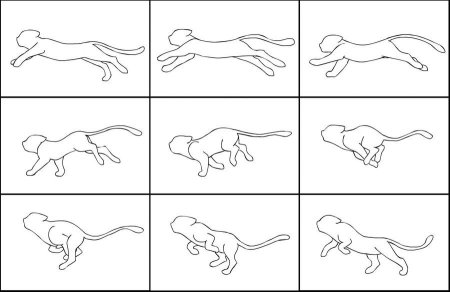 Как рисовать пантеру для детей