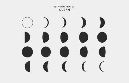 Лунные фазы вектор