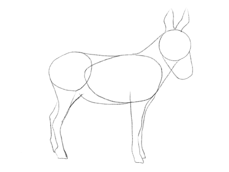 Ослик для рисования