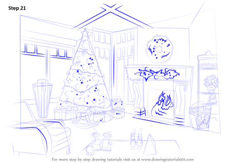 Новогодняя комната