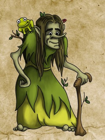 Кикимора Лядова рисунок