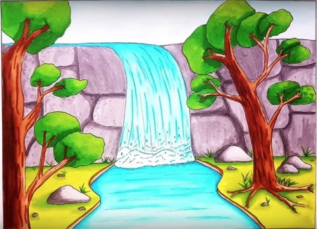 Нарисовать Родник