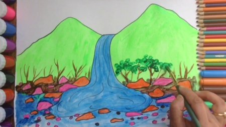 Рисунки для срисовки природа