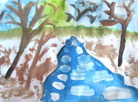 Иллюстрация к стихотворению дары Терека