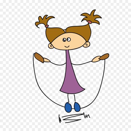 Девочка со скакалкой