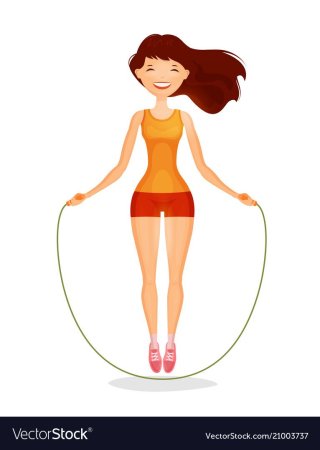 Девочка со скакалкой спорт
