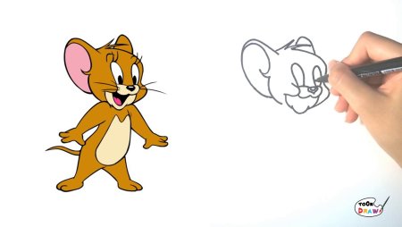 Том и Джерри картинки для срисовки