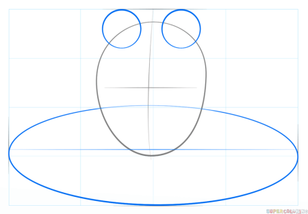 Как нарисовать лягушку поэтапно картинки