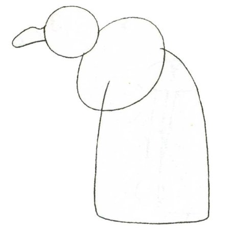 Поэтапное рисование бабы яги для детей