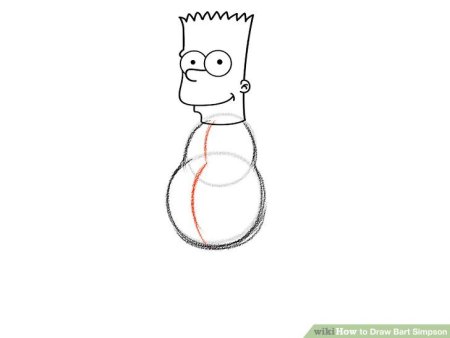 Как нарисовать Барта Симпсона