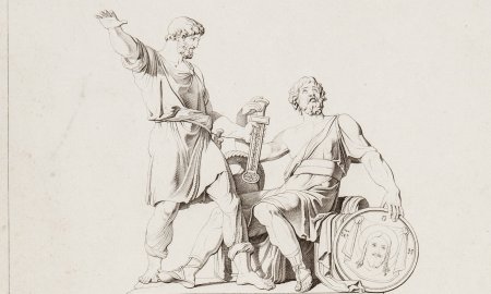 Плакат Дмитрий Пожарский и Козьма Минин