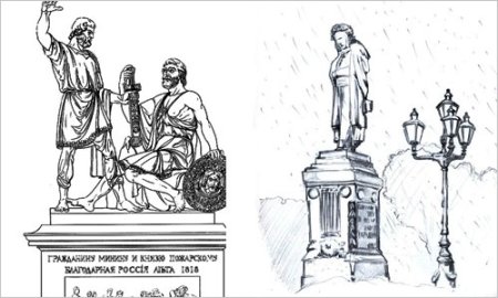 Кузьма Минин и Дмитрий Пожарский