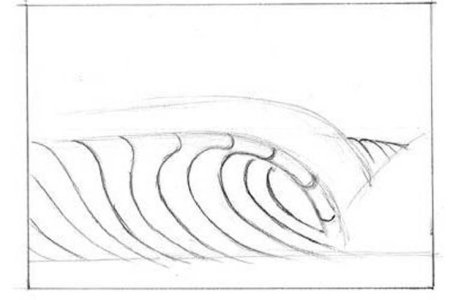 Рисунок построение волн