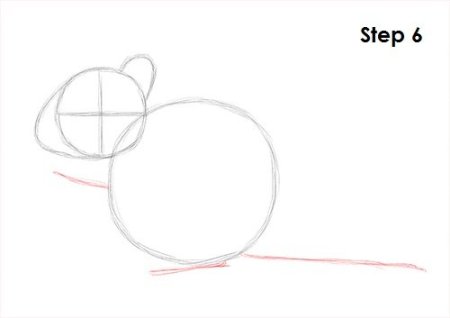 Бурундук пошагово