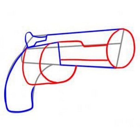 Пушкой пошагово карандашом